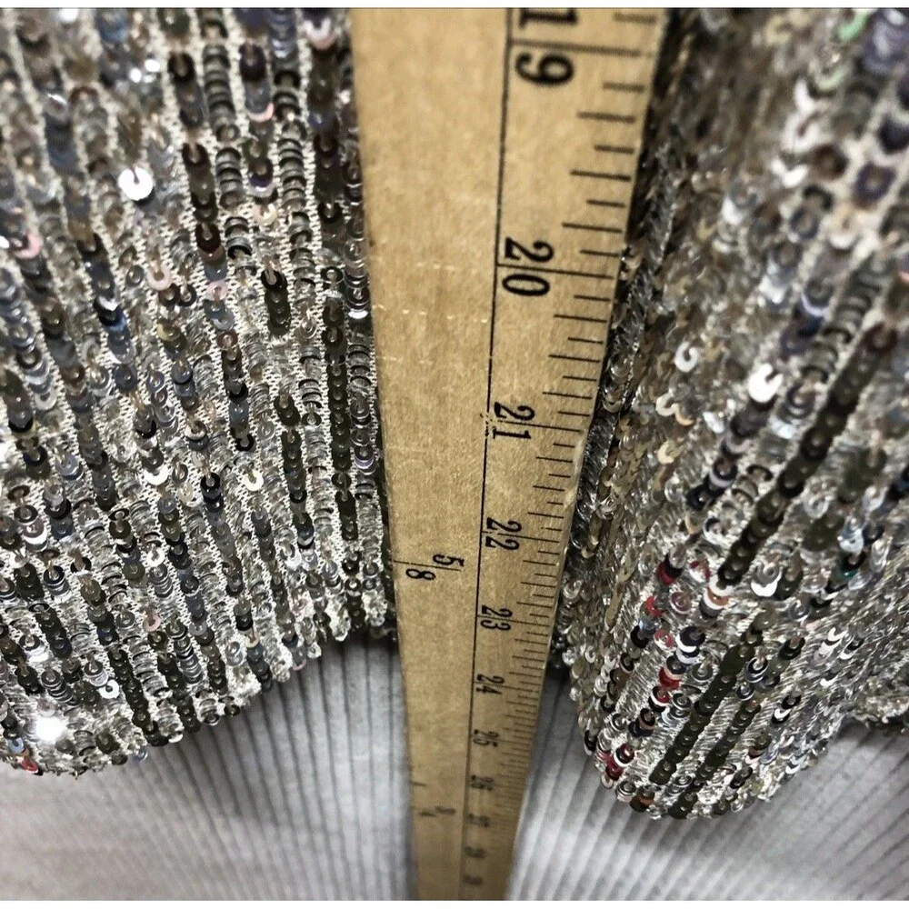 Cable & Gauge Top Size Large Sequins Cocktail Party Glamorous Disco NWT - Picture 12 of 13